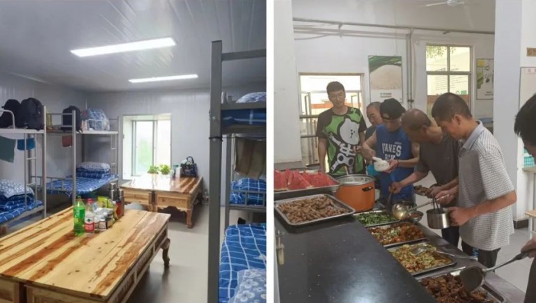 上下同欲克时艰，，，，，，，驻厂保产显继续